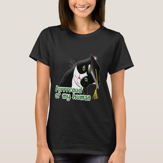 Abschluss Cat T-Shirt (Vorderseite)