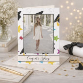 Abschluss Celebration Foto Karte