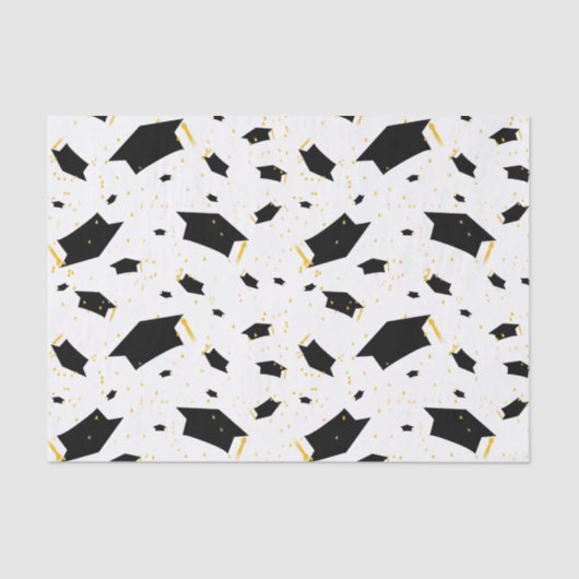 Abschluss Celebration - Gewebepapier Seidenpapier (Vorderseite)