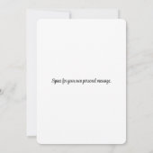 Abschluss Celebration Modern (Rückseite)