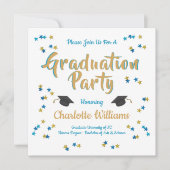 Abschluss Celebration Party Einladung (Vorderseite)