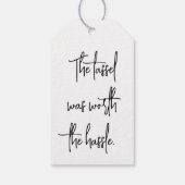 Abschluss Center Grad Party 2025 Dekoration Geschenkanhänger (Rückseite)