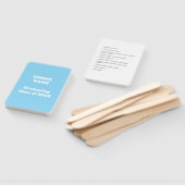 Abschluss Ceremony Schedule Guest Program - Fächer (Non-assembled)