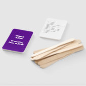 Abschluss Ceremony Schedule Guest Program - Fächer (Non-assembled)