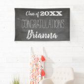 Abschluss Chalkboard-Klasse 2019 mit Text Banner (Insitu)