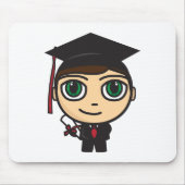 Abschluss-Charakter Mousepad (Vorne)