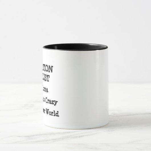 Abschluss Checklist Plan Tasse, Funny Grad Geschen Tasse (Zentrum)