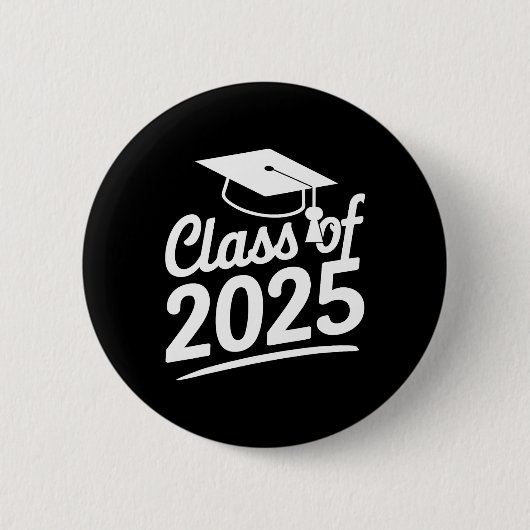 Abschluss Cl von 2025 - Senior 2025 Button (Vorderseite)