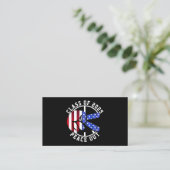 Abschluss Class 2025 Party Einladung Peace Out (Stehend Vorderseite)