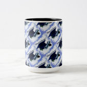 Abschluss Class Cap & Diploma Blue Tasse (Mittel)