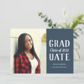 Abschluss Class gestapelt Ankündigung (Stehend Vorderseite)