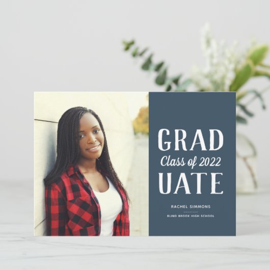 Abschluss Class gestapelt Ankündigung (Stehend Vorderseite)