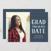 Abschluss Class gestapelt Ankündigung (Vorne/Hinten)