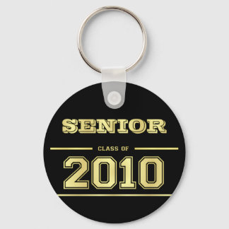 Abschluss Class of 2010 Key Ring - Black and Gold Schlüsselanhänger