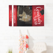 Abschluss Class of 2020 Foto Red Gradient Banner (Insitu)
