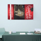 Abschluss Class of 2020 Foto Red Gradient Banner (Messeveranstaltung)