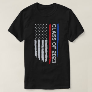 Abschluss Class of 2023 Vintage US-amerikanische F T-Shirt