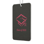 Abschluss Class of 2025 BLKDKRD Customize Year Autolufterfrischer (Links)