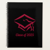 Abschluss Class of 2025 BLKDKRD Customize Year Planer (Vorderseite)