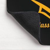 Abschluss Class of 2025 BLKGLD Customize Year Mousepad (Ecke)