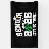 Abschluss Class of 2025 Cheerleader Cheer Senior Banner (Vertikal)