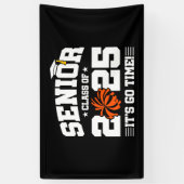 Abschluss Class of 2025 Cheerleader Cheer Senior Banner (Vertikal)