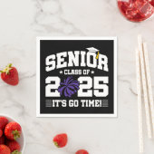 Abschluss Class of 2025 Cheerleader Cheer Senior Serviette (Beispiel)