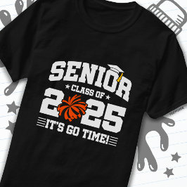 Abschluss Class of 2025 Cheerleader Cheer Senior T-Shirt