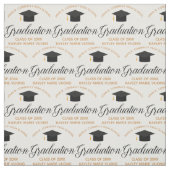 Abschluss Class of 2025 Custom Gold High School Stoff (Muster)