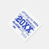 Abschluss Class of Graduation Party Napkins Serviette (Ecke)