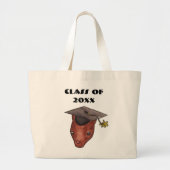 Abschluss Class Woodland Animal Niedlich Eichhörnc Jumbo Stoffbeutel (Vorne)