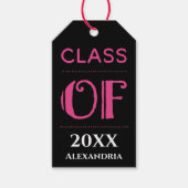 Abschluss Class Year Graduate Personalize Geschenkanhänger (Vorderseite)