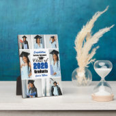 Abschluss-Collage-Foto der Blue Class 2026 Fotoplatte (Seite)