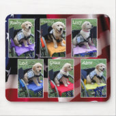 Abschluss-CollagenMausunterlage Mousepad (Vorne)