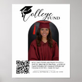 Abschluss Colleg der modernen High School - QR-Cod Poster (Vorne)