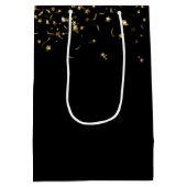 Abschluss Confetti für 2026 Mittlere Geschenktüte (Rückseite)