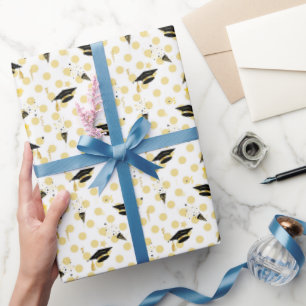 Abschluss Confetti Magic Geschenkpapier