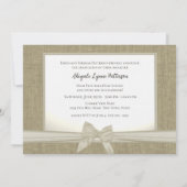 Abschluss Country Sweetheart Foto Einladung (Rückseite)