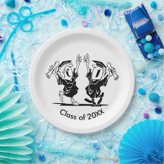 Abschluss Couple Class von 20XX Paper-Tellern Pappteller (Party)