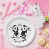 Abschluss Couple Class von 20XX Paper-Tellern Pappteller (Party)