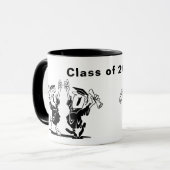 Abschluss Couple oder Friends Class 20XX Tasse (Vorderseite Links)