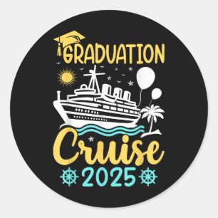 Abschluss Cruise 2025 - Abschluss Cruising Cruis Runder Aufkleber