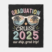 Abschluss Cruise 2025 Graduate Cruising Squad Fleecedecke (Vorderseite)