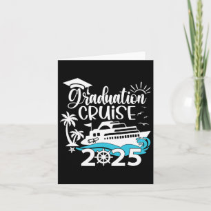 Abschluss Cruise 2025 Senior Grad Trip Family Mat Karte