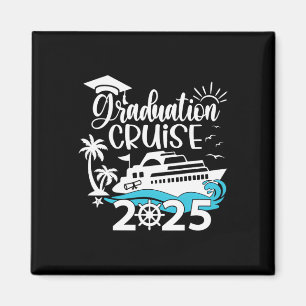 Abschluss Cruise 2025 Senior Grad Trip Family Mat Magnet