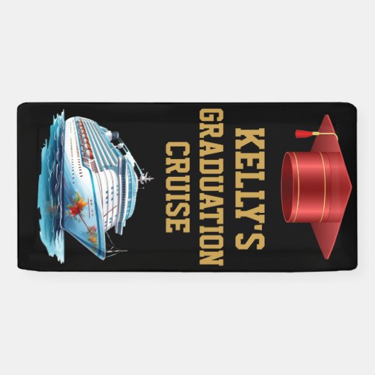 Abschluss Cruise Cabin Door Banner (Horizontal)