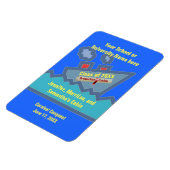 Abschluss Cruise Personalisiert Cabin Door Marker Magnet (Linke Seite)