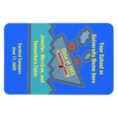 Abschluss Cruise Personalisiert Cabin Door Marker Magnet (Horizontal)