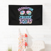 Abschluss Cruise Squad Kreuzfahrt Retro Banner (Insitu)