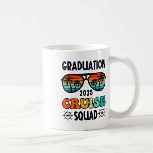 Abschluss Cruise Trip Cl of 2025 Senior Summer Va Kaffeetasse